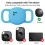 DDJ for Tile Life360 Sticker (2024) Tracker Cat Collar Case, 2-Pack Silicone Ant 2