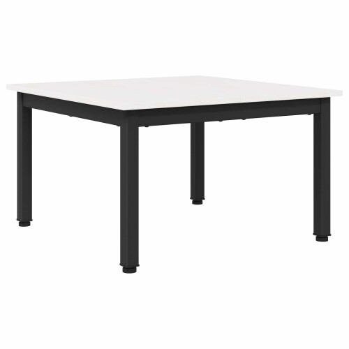 VidaXL vidaXL Coffee Table White 60 x 60 x 36 cm Solid Pine Wood 1
