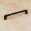 (128mm Handle) Matt Black Squared Angled Slim Cabinet Handles 3