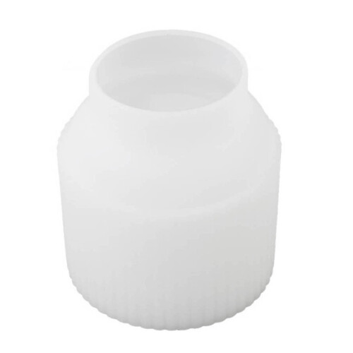 Cup shaped Silicone Mold Food Grade Silicone-small stripes 1