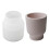 Tea Cup Shaped Silicone Mold Jar Silicone Mold-small Glossy 2 1