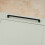 (256mm Handle) Matt Black Squared Angled Slim Cabinet Handles 7