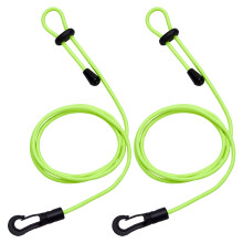 Kayak Paddle Leash Elastics Kayak Canoe Safety String-Green