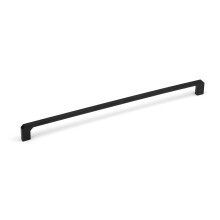 (320mm Handle) Matt Black Squared Angled Slim Cabinet Handles