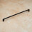 (320mm Handle) Matt Black Squared Angled Slim Cabinet Handles 3