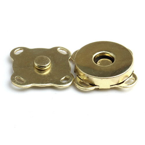 Elemente de fixare magnetice de 18 mm pentru cusut, pachet de 10 Gold 1