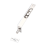 Diskret dørlås i rustfritt stål, 18 mm bred  6 inch 1