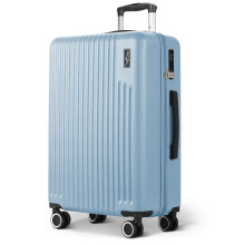 LUGG 28inch Vacay Suitcase, ABS Luggage with TSA Indent Lock, 76.5 x 50.5 x 30cm, 98L, Slate Blue
