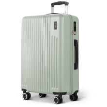 LUGG 28inch Vacay Suitcase, ABS Luggage with TSA Indent Lock, 76.5 x 50.5 x 30cm, 98L, Sage Green