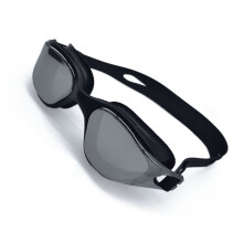 HD-Schwimmbrille – verstellbares Band, dreifacher Antibeschlag, UV-Schutz Black