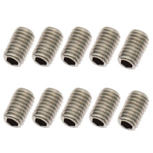 10 Pcs Grub Screws 5mm Fin Plug Screws Stainless-10 pieces