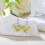 Dragon Earrings Sterling Silver Drop with Crystal 3