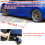 Car Side Skirts Extension Lip Splitters Set 6 pcs 78.7 inch 5