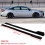 Car Side Skirts Extension Lip Splitters Set 6 pcs 78.7 inch 8
