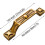 Gold Brass Knobs Zinc Alloy Drawer Pulls 6 Pack 2