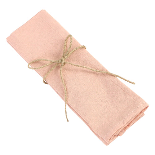 Boho Cotton Napkins Solid Color 4-Pack 1