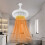 Ceramic Space Heater for Home Bathroom 110V Yellow 5