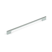 (224mm Handle ) Polished Chrome Slim Square Cabinet Handles