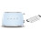 Smeg (Pastel Blue) Smeg TSF01 2 Slice Toaster + TSBW01 Bun Warmer Bundle 1