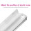 Plastic Wrap Cutter Box with Safety Blade 13.78x2.36x2.36 in 7