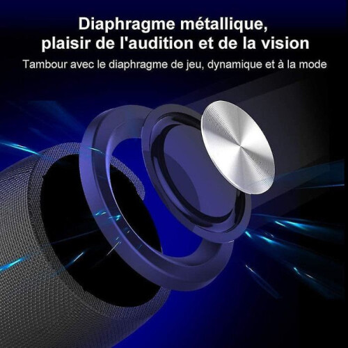 Ηχείο Bluetooth με εισόδους AUX, USB και SD, Κλήσεις Hands Free, Φορητό ασύρματο ηχοσύστ 2