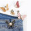 Butterfly Waist Clips Reusable Pant Cinchers 4 PCS 4