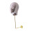 Wall Mount Mannequin Head Display Stand for Hairpieces 3