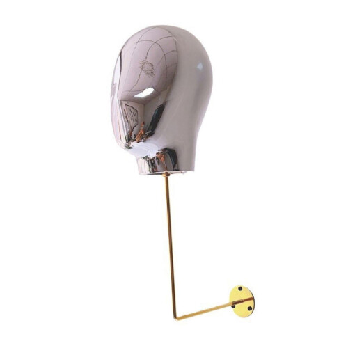 Wall Mount Mannequin Head Display Stand for Hairpieces 2