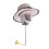 Wall Mount Mannequin Head Display Stand for Hairpieces 7