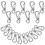 Mini Carabiner Quick Release Clips 20 Pcs 3