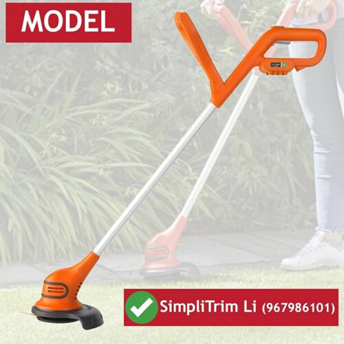 Plastic Replacement Blades for Battery Grass Trimmers, Pack of 20, Durable Cutting Accessories 2