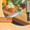 Double-Sided Diamond Whetstone 400 Grit Knife Sharpener for Kitchen Knives, Scissors, Camping and Garden Tools 3