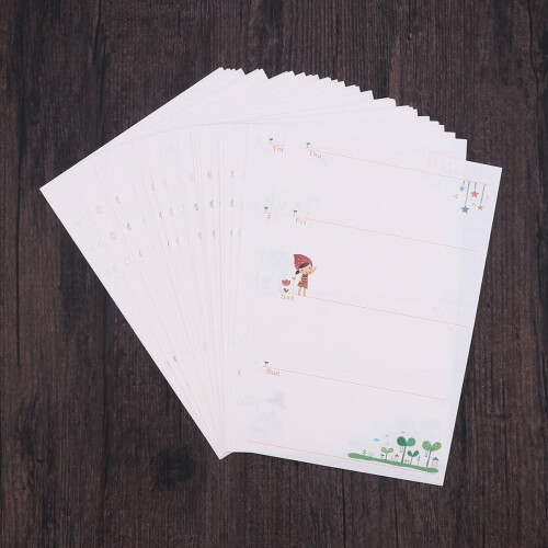WHAMVOX A5 filler paper refills for spiral notebook weekly 2