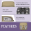 LED Dome Map Reading Light for Kia Seltos KX3 OEM 3