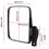 Wear-Resistant Side Mirrors for Golf Carts, Replaceable Rear View Mirrors for Golf Course Driving Use 3