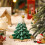 Christmas Tree Scented Candles Green Home Decor Gift 5