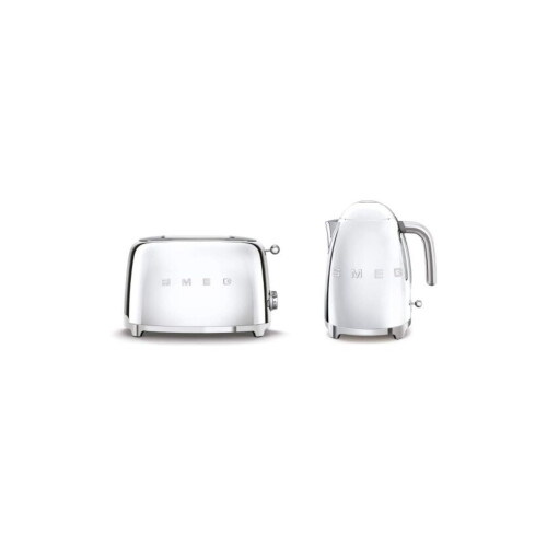 Smeg (Stainless Steel) Smeg Bundle Set KLF03 Kettle & TSF01 2 Slice Toaster