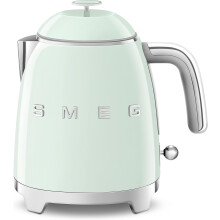 (Pastel Green) Smeg KLF05 Retro 50's Style Small Mini Kettle, 0.8L