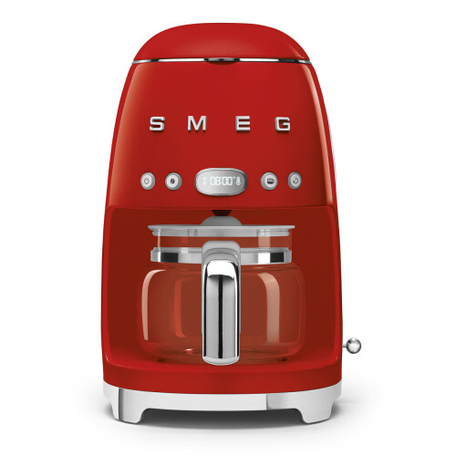 Smeg (Red) Smeg DCF02 Drip Filter Coffee Machine