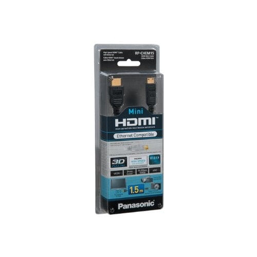 Panasonic Panasonic RP-CHEM15E-K 1.5m Mini HDMI Cable
