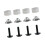Ice Hockey Helmet Visor Hardware Set Safety Certified 3