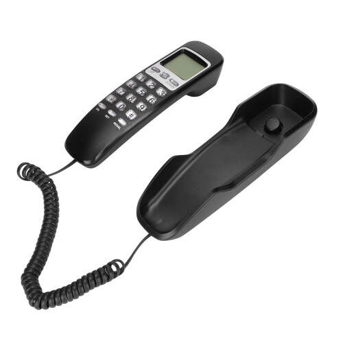 FAGINEY corded phone black LCD display 2