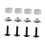 Ice Hockey Helmet Visor Hardware Set Safety Certified 4