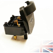 Single Euro Plug Converter 2 Pin to 3 Pin Schuko SCP Plug - Fused UK Main 13A Adaptor, BS5733 Compliant