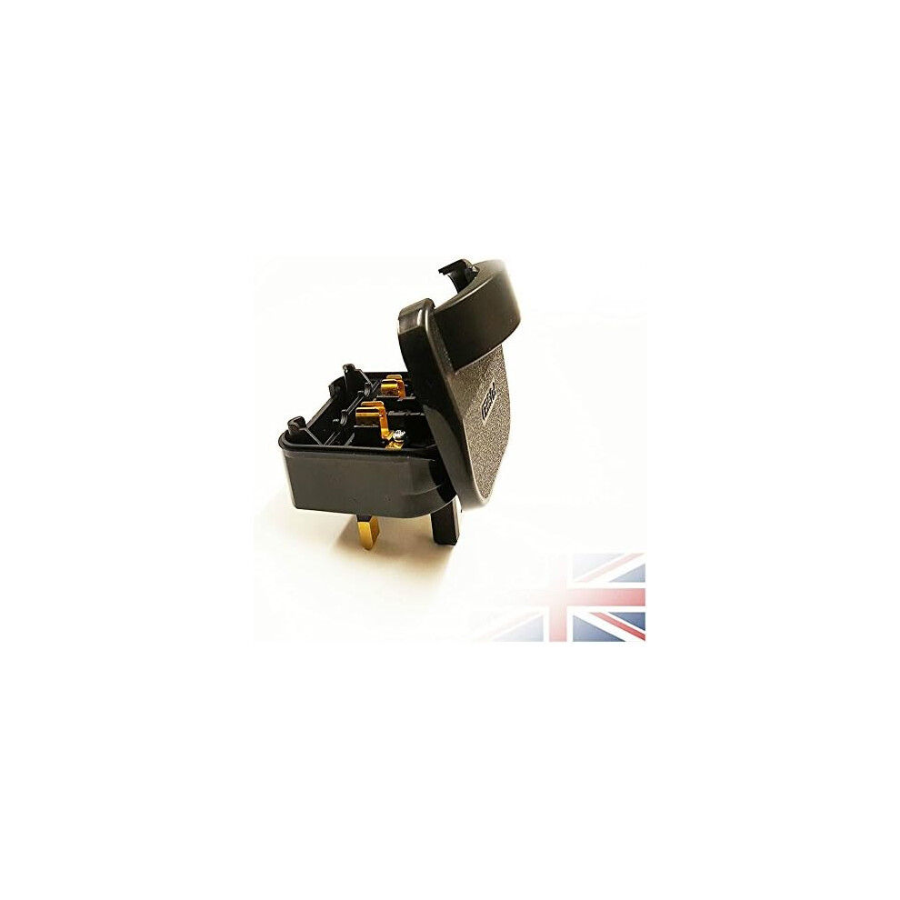 50-Pack Schuko Euro Plug Converter Plug (Scp3) (European To Uk) 13A - Complies With Bs5733 And Bs1363 Black 5061104840089