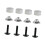 Ice Hockey Helmet Visor Hardware Set Safety Certified 7