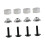 Ice Hockey Helmet Visor Hardware Set Safety Certified 8