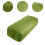 Yoga Bolster Pillow Green Rectangle with Removable Cover 6