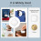 Wallet Tracker for iOS, Works with Find My, Replaceable Battery, Water Resistant Bluetooth Item Finder for Wal 3