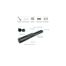Portable Metal Detector for Gold and Silver Detection, Handheld Search Tool with Adjustable Sensitivity